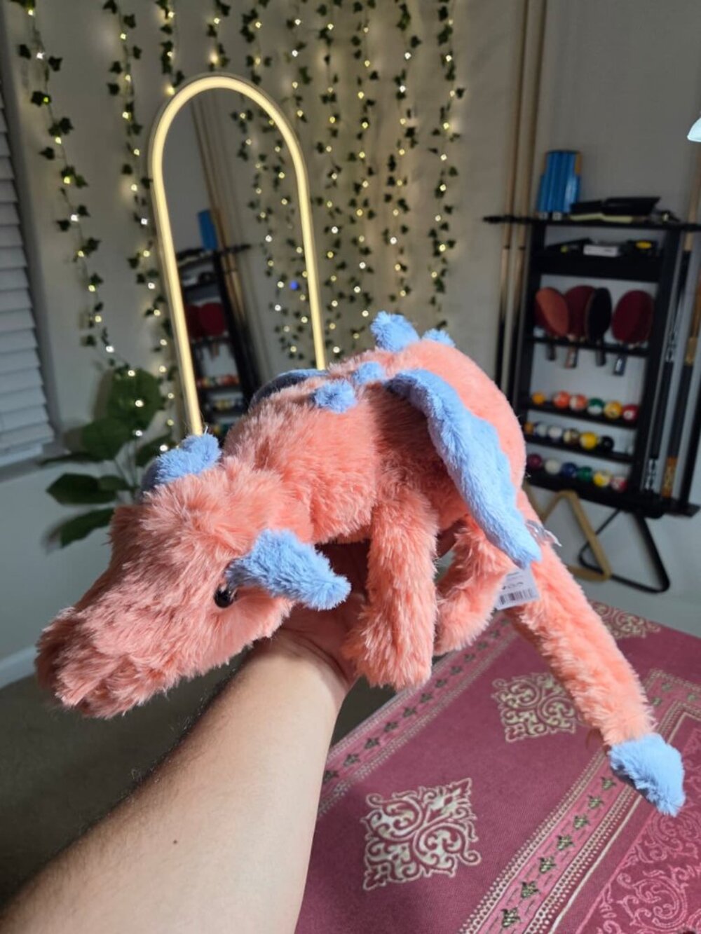 Jellycat Large Persimmon Dragon BNWT